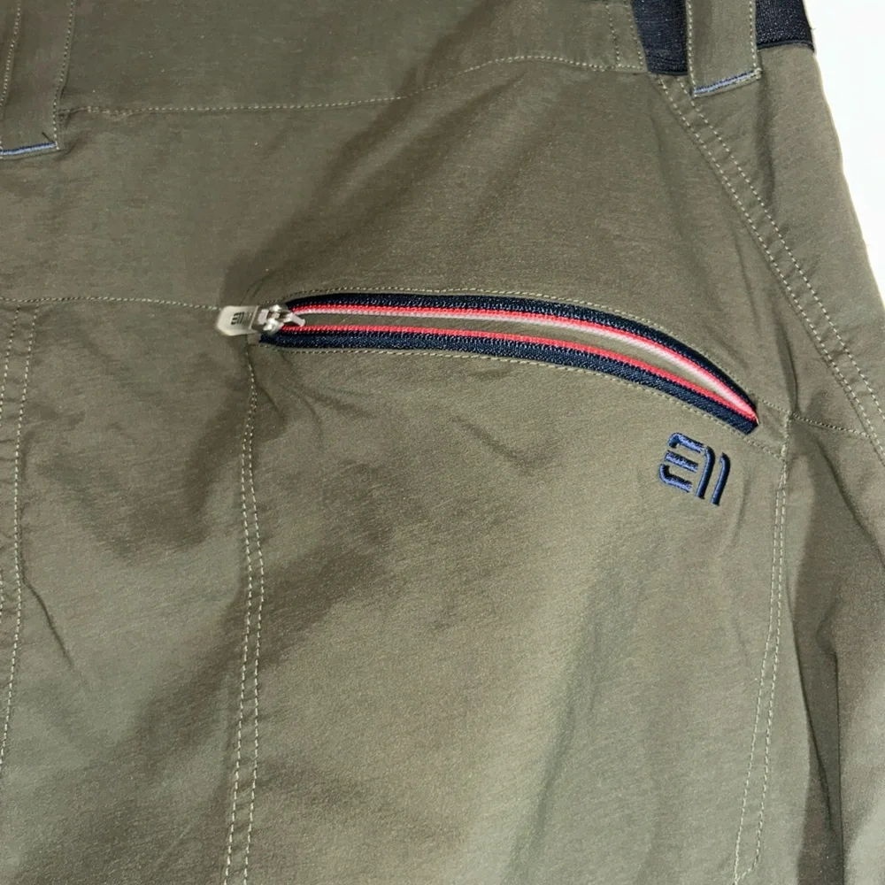 E11 State of Elevenate Vagabond Pants Mens L 34x32 Green Hiking Outdoor Camping